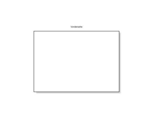 Individualisierbare Postkarte, blanko