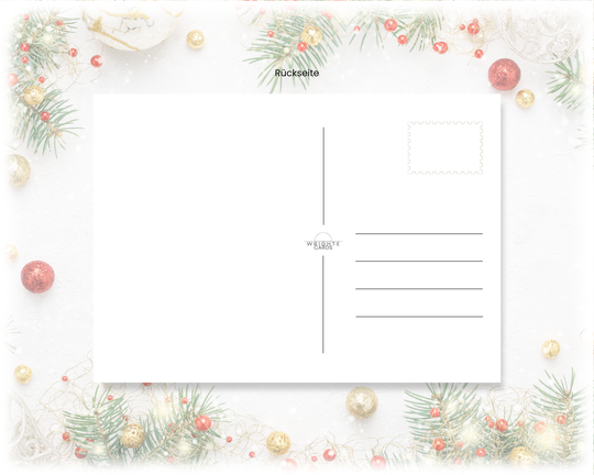 Deine individuelle Weihnachtskarte